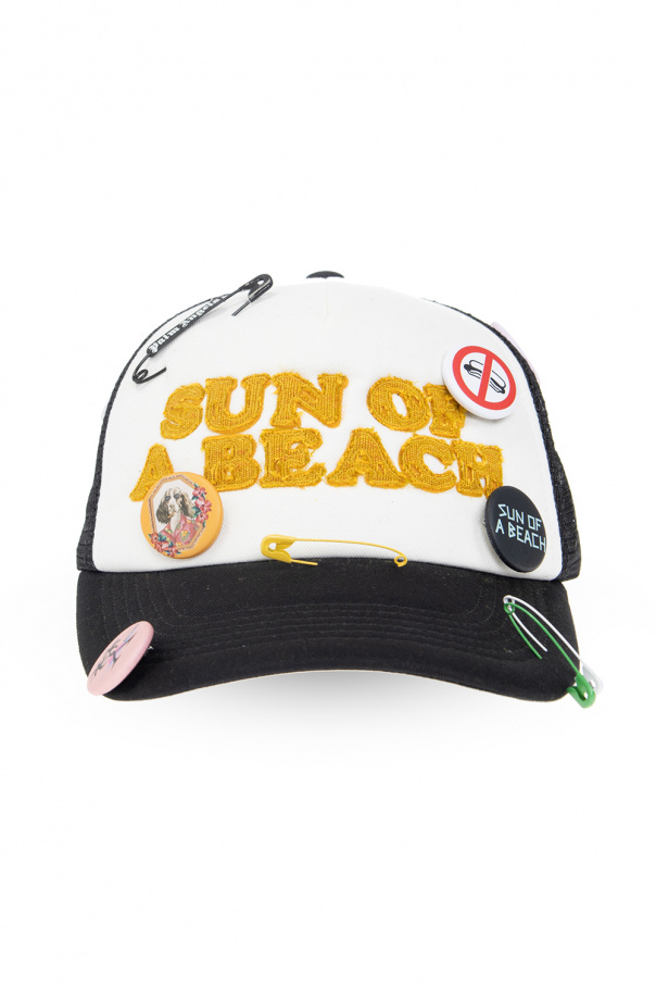 キャップ Palm Angels Hat Palm Angels Hat Black Mens Palm Angels